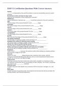 ESB V2 Certification Questions With Correct Answers&period;