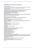 ESB Questions And Answers Graded A&plus;