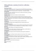 ESB certification vocabulary&lpar;Vocab for certification test&rpar;2023