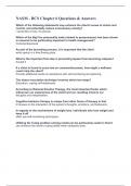 NASM - BCS Chapter 6 Questions & Answers