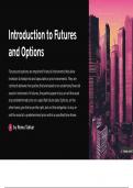 Introduction of Futures and Options 