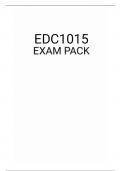 EDC1015 EXAM PACK 2024