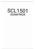 SCL1501 EXAM PACK