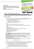 Test Bank For- Davis Advantage for Understanding Medical-Surgical Nursing&colon; &lpar;7th Revised edition&rpar; Williams&comma; Hopper