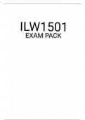 ILW1501 EXAM PACK