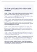 HACCP Exams Bundle
