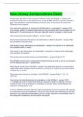 New Jersey Jurisprudence Exam