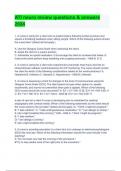 ATI neuro review questions & answers 2024