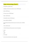 Kuby Immunology Exam 2 Questions And Answers
