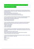 A&plus;ATI Musculoskeletal & Neurological Test Solutions 2024