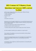 2021 Centene ACT Mastery Exam Questions And Answers 100% correct  Verified In 2021, Centene is offering which of the the following types of Medicare Advantage  Prescription Drug (MAPD) products? A. HMO and HMO/POS B. DSNP and CSNP C. PPO D. PFFSE. All of 