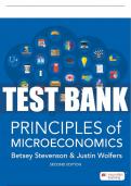 Test Bank For Principles of Microeconomics - Second Edition ©2023 All Chapters - 9781319433802