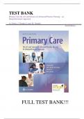 Test Bank For Primary Care The Art and Science of Advanced Practice Nursing – an Interprofessional Approach Sixth Edition by Debera J. Dunphy, Lynne M.; Winland-Brown, Jill E.; Porter, Brian Oscar; Thomas||All Chapters||ISBN NO:10,1719644659||ISBN NO:13,9