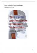 Samenvatting Zes psychologische stromingen en een client -  psychologische stromingen Social Work jaar 1