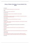 History of Modern Psychology&comma; 5e James Goodwin &lpar;Test  Bank&rpar;