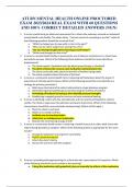 ATI RN MENTAL HEALTH ONLINE PROCTORED EXAM 2023&sol;2024 REAL EXAM WITH 60 QUESTIONS AND 100&percnt; CORRECT DETAILED ANSWERS &lpar;NGN&rpar;  1&period;&Tab;A nurse is performing an admission assessment for a client who voluntary entered an outpatient mental health crisis facility&period; The 