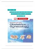 test Bank for Beckmann and Ling’s Obstetrics and Gynecology, 9th Edition by Dr. Robert Casanova, Complete Chapters 1 - 50, Updated Newest Version
