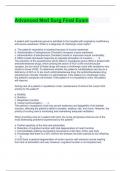 Advanced Med Surg Final Exam Complete test