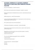 MATERNAL NEWBORN ATI&comma; MATERNAL NEWBORN PROCTOR ATI &lpar;2023-2024&rpar; WITH COMPLETE UPDATED SOLUTION