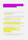 ATI Maternal Newborn A & B Proctored Exam With Questions and Answers Already Graded A&period; Latest Update 2024