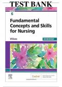 Test Bank For Dewits Fundamental Concepts And Skills For Nursing 6th Edition by Williams ISBN: 9780323694766 | Complete Guide A+