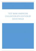 Test Bank American Civilization 8th Edition by David Mauk.docx
