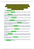 NSG 5003 Quiz 1 Latest Version&comma; Questions and Correct Answers&comma; Score 100&percnt;