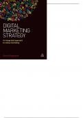 Digital Marketing strategy An integrated approach to online marketing
