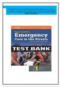 Emergency Care in the Streets 8th edition by Nancy Caroline COMPLETE VERIFIED STUDY GUIDE 2024                                      TEST BANK