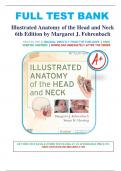 Test Bank For Illustrated Anatomy of the Head and Neck 6th Edition by Margaret J&period; Fehrenbach&comma; All Chapters 1-12&comma; A&plus; guide&period;