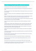 Driver Training Final Exam &lpar;100&percnt; Correct Answers&rpar;