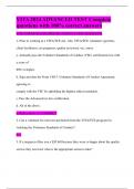 VITA 2024 ADVANCED TEST Complete questions with 100&percnt; correct answers