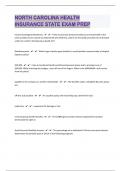 NORTH CAROLINA ACCIDENT AND HEALTH INSURANCE PACKAGE DEAL