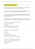 Hondros 195 Bundled Exams with complete solutions