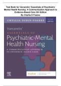 TEST BANK Varcarolis&rsquo; Essentials of Psychiatric Mental Health Nursing&colon; A Communication Approach to Evidence-Based Care 5th Edition  By Chyllia D Fosbre &vert; Complete Guide chapter 1-28