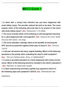 Rasmussen College MDC 3 Exam 1 Questions and Answers &lpar;2024 &sol; 2025&rpar; &lpar;Verified Answers&rpar;