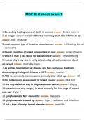 Rasmussen College MDC 3 Exam 1 Questions and Answers &lpar;2024 &sol; 2025&rpar; &lpar;Verified Answers&rpar;