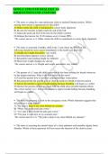 NEWLY UPDATED HESI EXIT V4 160QUESTIONSAND ANSWERS