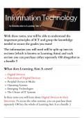 BTEC ICT -  Unit 1 - Digital Devices & Their Functions