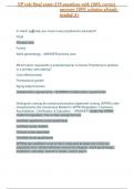 NP role final exam &vert;159 questions with 100&percnt; correct answers 100&percnt; solution already graded A&plus;