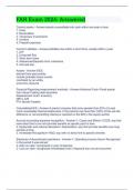 FAR Exam 2024- Answered