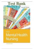 Test Bank for Neeb's Mental Health Nursing Fifth Edition by Linda M. Gorman , Robynn Anwar  ISBN:9780803669130 | Complete Guide A+