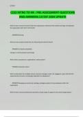 C232 INTRO TO HR - PRE-ASSESSMENT QUESTIONS AND ANSWERS LATEST 2024 UPDATE
