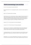 TDLR Cosmetology Law and Rule 41 Test Questions & Answers &vert; with 100&percnt; Correct Answers &vert; Updated & Verified