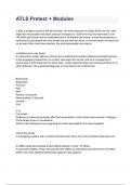 ATLS Pretest &plus; Modules 2024 Questions & Answers Already Graded A&plus;&period;