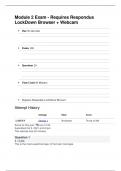 BIOD 152 MODULE 2 EXAM&period;&period; Latest updated exam questions with 100&percnt;correct and verified Answers 2023 