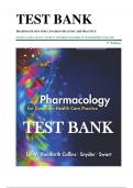 Test Bank For Pharmacology for Canadian Health Care Practice 3rd Edition by Linda Lane Lilley, Julie S. Snyder and Shelly Rainforth Collins ISBN 9781927406687 Chapter 1-58 | Complete Guide A+