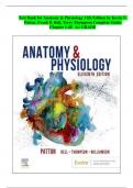TEST BANK Anatomy & Physiology 11th Edition by Kevin T. Patton Complete Guide  Chapter 1-48|   A+ GRADED