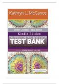 Exam &lpar;elaborations&rpar; TEST BANK PATHOPHYSIOLOGY THE BIOLOGICAL BASIS FOR DISEASE IN ADULTS AND CHILDREN 8TH EDITION MCCANCE&comma; HUETHER