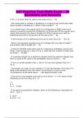 SAT Practice Test-Math Exam – 30 Questions and Answers